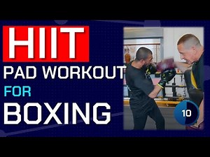 12 Minute Pad Interval Workout for High Intensity Performance