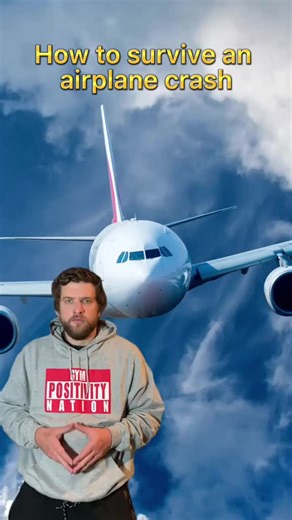 Airplane crash survival #comed #laugh #joke #viral #fyp