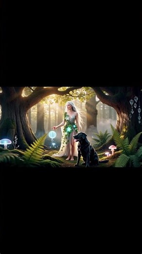 Alien Planet Enchantment 🌌🪼 Mermaid Woman Dreams 🌈✨ Neon Forest Odyssey