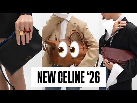 8 NEW CELINE BAGS ft. New Trio, Luggage, Cabas, Soft Triomphe, Triomphe Folio 👀
