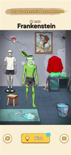 Brain Puzzle 2 Logic Twist : Level 102 Frankenstein