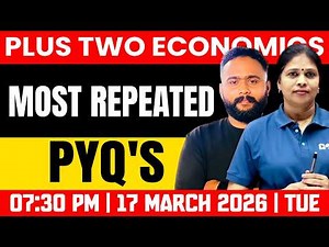 Plus Two Public Exam | Economics | Most Repeated PYQs | Exam Winner
