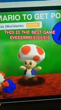 BEST GAME EVER #toad #mario #smg4 #shutuptoad #memes #dothingsyoudontwanttodo