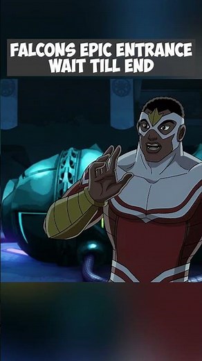 Falcons Epic Entrace And Joins The Avengers #falcon