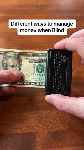 Different ways to manage money when Blind or Visually Impaired #instructorfortheblind #blind #money #independence #awareness