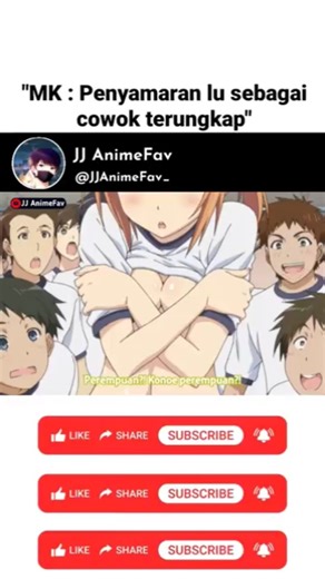 Punya aset yang menonjol ternyata 😳👀 #anime #shorts #animemoments
