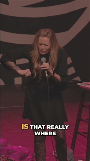 Flying blind stand up comedy bit Megan McCaleb