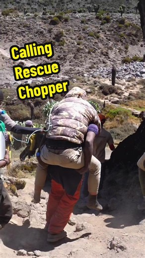 Replying to @Angel🤍🦢 We had to call a helicopter for anaphylactic shock from a medication #brotherhood #inspiration #adventure #kilimanjaro #documentary
