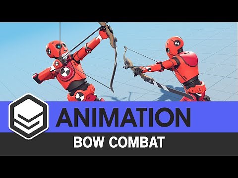 ANIMATION Bow Combat - Animation Showcase by #syntystudios