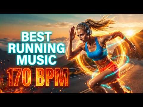 STAY HARD. KEEP RUNNING⚡170 BPM Running Music 2026 | 1 Hour Nonstop