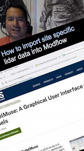 Importing Site-Specific Lidar Data into Modflow