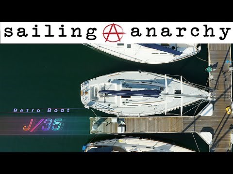 J35 Sailboat Tour - ep15 - #retroboat with #sailinganarchy Scot Tempesta