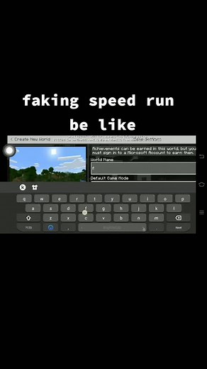 faking speed run😂😂😂