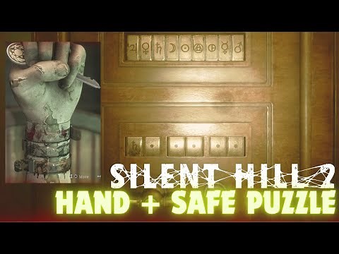 Silent Hill 2 Remake - Hand & Safe Puzzle Brookhaven Hospital | HARD DIFFICULTY