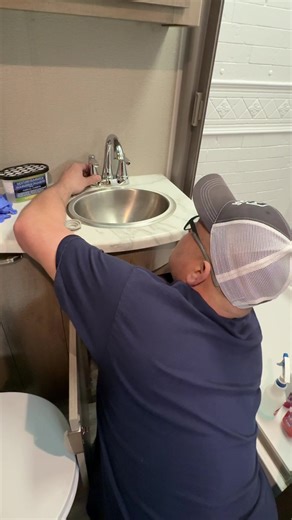 Taller Faucet Upgrade for RV Camper