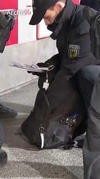 Weapons check at the main train station: knife, pepper spray and cocaine seized