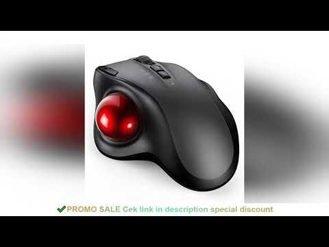 Trackball Wireless Mouse Rechargeable Bluetooth 2.4G USB Mouse Ergonomic Mice for Computer Android W