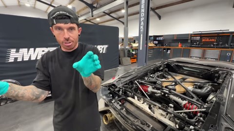 My $530,000 supercar caught fire… now I'm rebuilding it