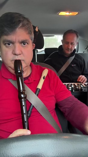 Christmas Music Performance with Recorder and Keyboard