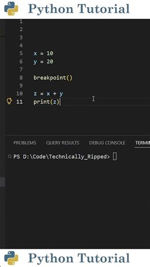 Test Python Expressions Inside the Debugger | Python Tutorial