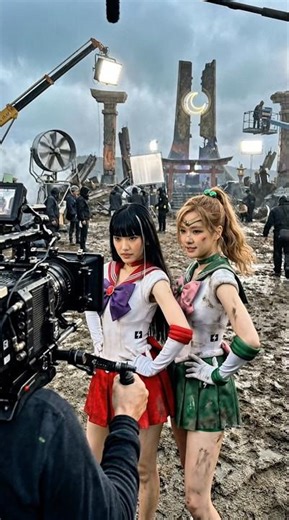 《BLACKPINK x Sailor Moon》— behind the scenes #kpop