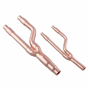 [Hot Item] Hailiang Copper Branch Pipe with Y Joint and Welding Connection for Vrv A/C Systems