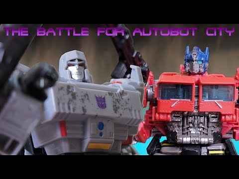 The Battle for Autobot City - Transformers Stop Motion