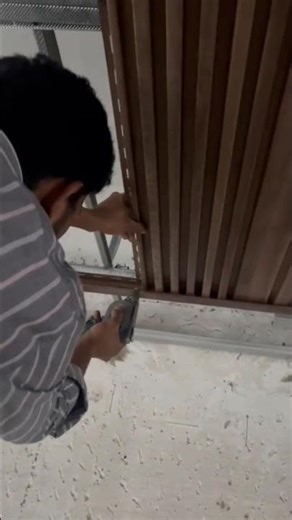 WPC & Soffit Panel Installation 2026। Soffit Ceiling #shorts #pvcceiling #falseceiling