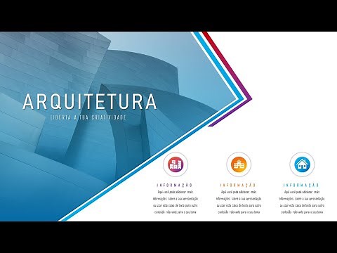 T U T O R I A L - Como fazer um slide Profissional No POWERPOINT - ARQUITETURA EM 2020