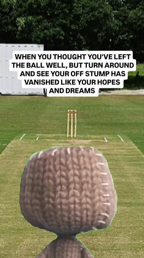 Goodbye off stump, goodbye cricket hopes and dreams 🥺 #cricket #cricketmemes #cricketlovers #cricketfans #cricketreels #cricketmatch #cricketlife | CricketXpress