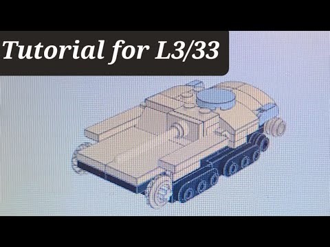CV/33 [L3/33] Tutorial | Very low-quality | W&P Brickfilms