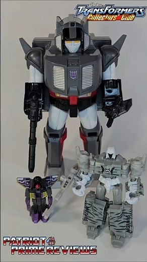 TFCC Exclusive Double Pretender Megatron & Spacewarp
