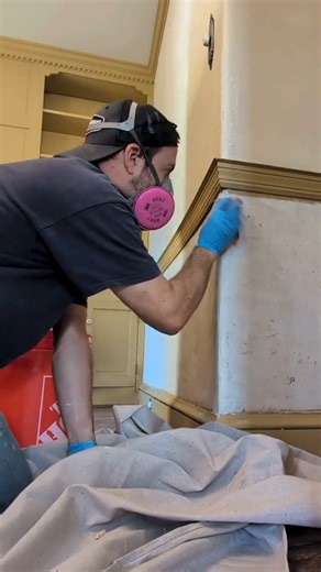 Restoration in progress! #EarlyAmericanHomes #HistoricPreservation #RestoringHistory #PeriodRestoration #HistoricHomeRestoration #OldHouseLove #TheGatehouseProjects #BeverlyNJ #BeforeAndAfter | The Gatehouse