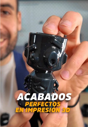 Impresión 3D: Acabado Liso sin Lija con ABS y Acetona
