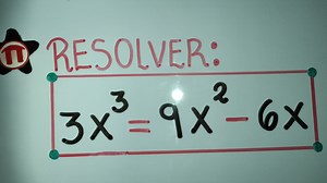 #Ecuacióncúbica #Álgebra. 🤔¿Cómo resolver una Ecuación de Tercer grado? ✅Para resolver una Ecuación cúbica o de tercer grado se siguen diversos métodos,ello depende de la estructura de la ecuación.En este problema elemental empleamos criterios de factorización. Matemáticas y Ciencias © 2021 | Matemáticas y Ciencias