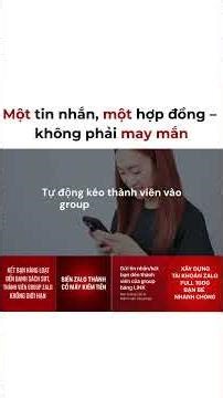 Một tin nhắn, một hợp đồng – không phải may mắn