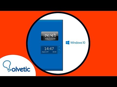 ⏲️ GADGET RELOJ DIGITAL para Windows 10