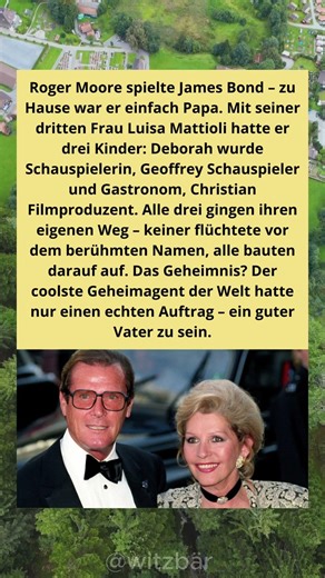 James Bond – und Vater von drei Stars