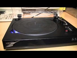 Jensen JTA-470 turntable review FAIL