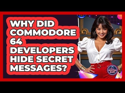 Why Did Commodore 64 Developers Hide Secret Messages? - I'm an 80s Baby