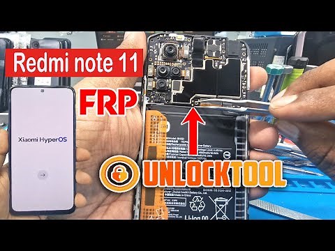 Xiaomi Redmi Note 11 4G (2201117TG) FRP Bypass Unlock Tool