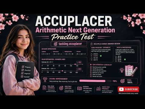 ACCUPLACER Arithmetic Next Generation Practice Test