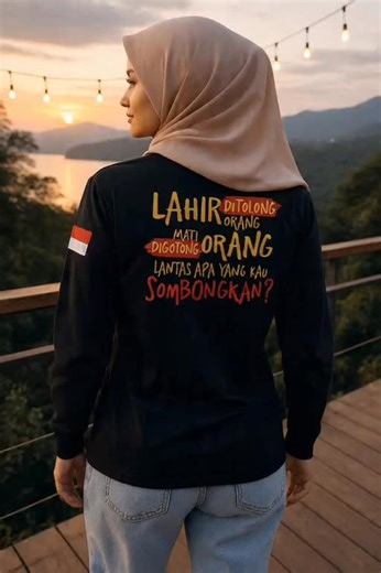 jadi mau sombong apa?” “Kaos ini bukan cuma pakaian, tapi tamparan buat yang kebanyakan gaya.” “Yang ngerasa paling hebat, coba baca tulisan di kaos ini.” “Pakai kaos ini, gak perlu ceramah—tulisannya udah wakilin.” “Sederhana, tapi dalem. Berani pakai?” “Bukan kaos biasa, ini pengingat hidup.” #kaosmurah #kaosviral #kaosdistro #foryou #fyp