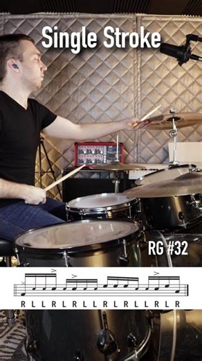 Single Stroke Roll 🥁 | The Core of Every Drummer’s Technique