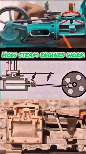 How Steam Engines ACTUALLY Work! 🚂💨 #engineering