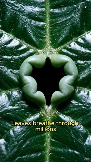 How Plants Breathe Through Microscopic Pores #Shorts