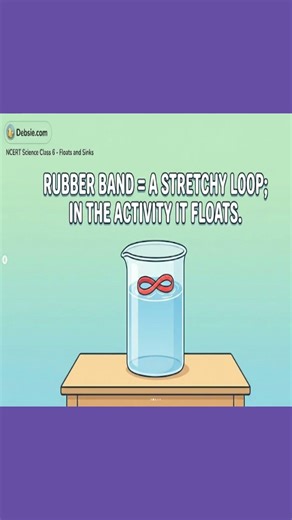 Float and Sink Experiment in Water | Explained in 30 Seconds | Science Made Easy | Revision