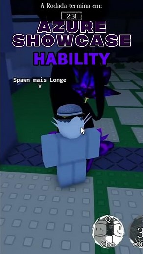 AZURE SHOWCASE IN FORSAKEN! #roblox #forsaken