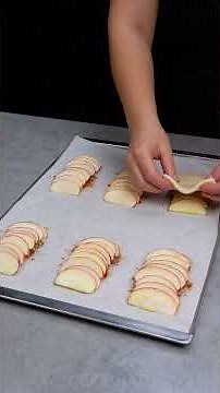 Dessert in 5 minutes! Just puff pastry and apples