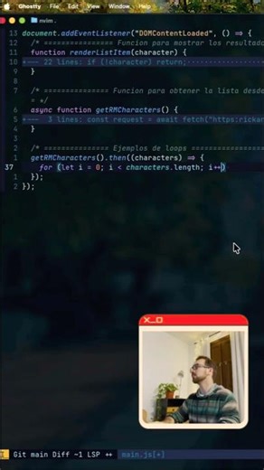 Bucle for en JavaScript